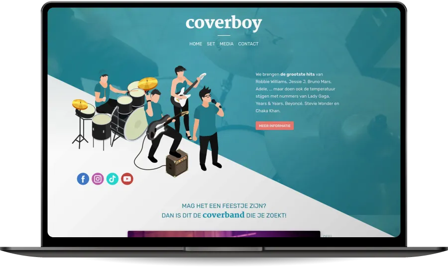Website coverboy.be